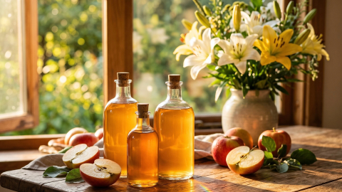 Vinagre de manzana... no solo para las modelos